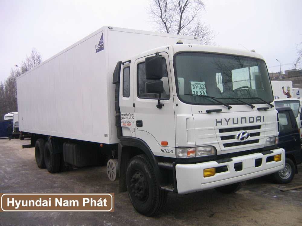 Xe Tải Hyundai HD250 3 Chân Nhập Khẩu Hàn Quốc