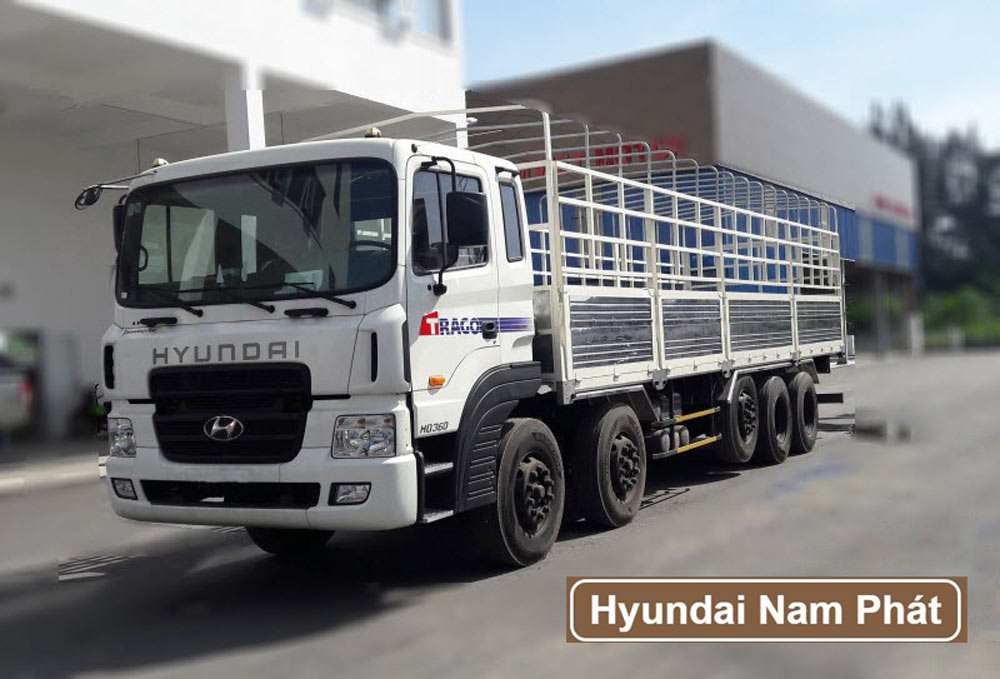 Xe Tải Hyundai 5 Chân HD360 | Hyundai HD360 5 Chân Nhập Khẩu