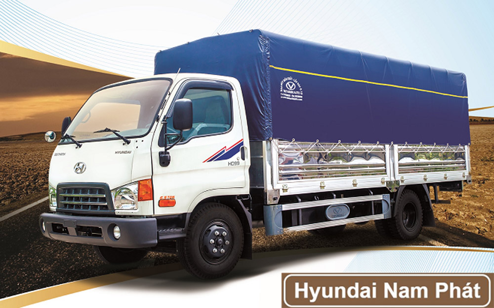 Bán xe HD99 sản xuất năm 2017 tải trọng 65 tấn phiên bản thùng mui bạt  Giá0đ