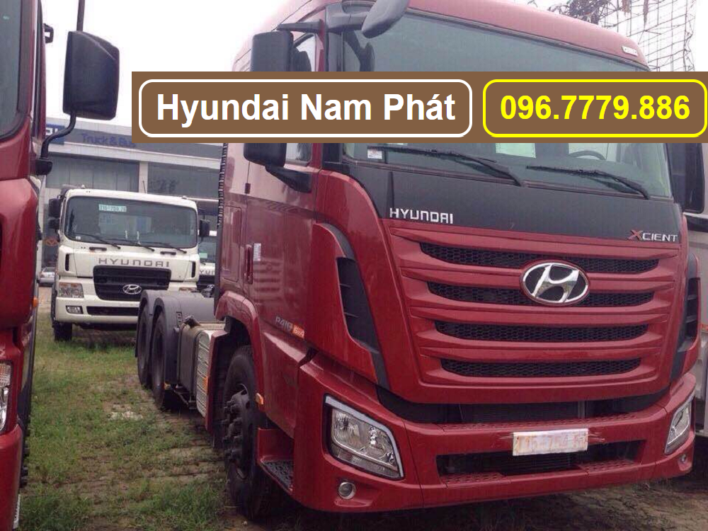  Puente importado coreano Hyundai Xcient Tractor Truck